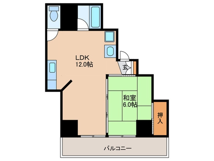 間取り図 ロイヤルシティー新上橋