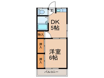 間取図 ことぶき荘