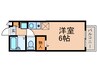 ル－チェ 1Rの間取り