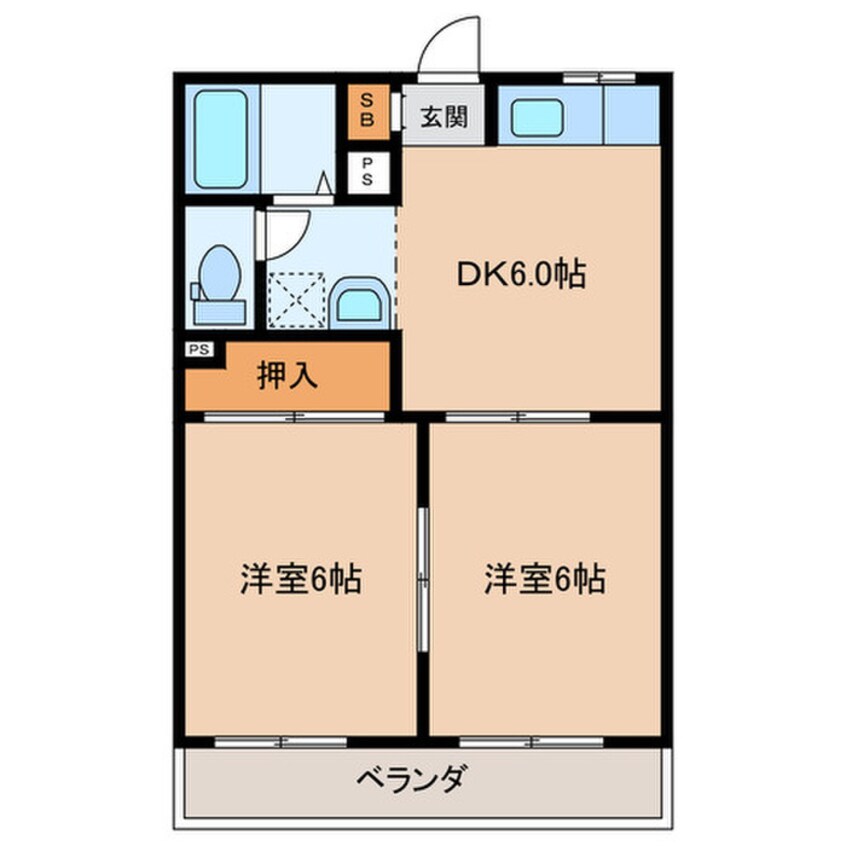 間取図 チェリーハウス