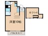 パシフィック片野 1Rの間取り