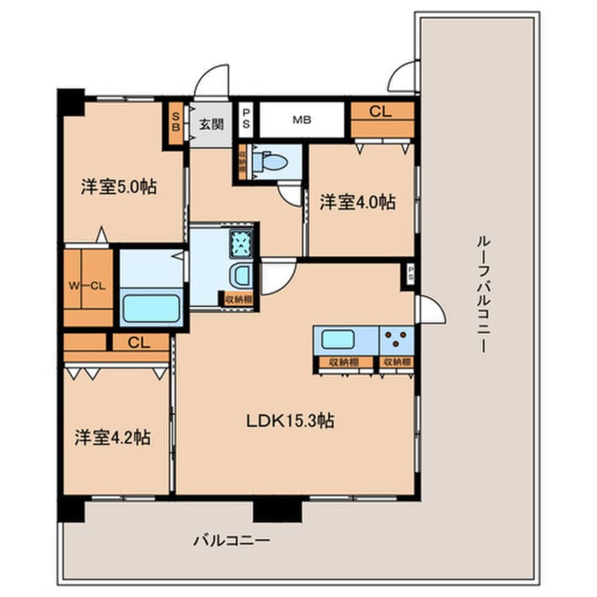 間取図 万玉ビル