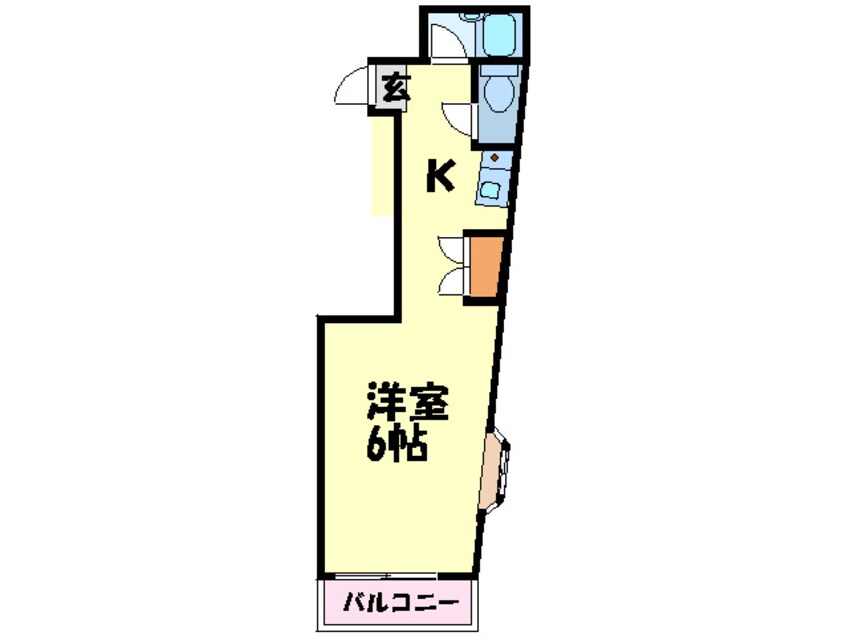 間取図 マキシム大橋ヒルズ