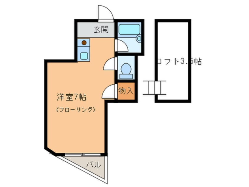 間取図 マキシム大橋ヒルズ