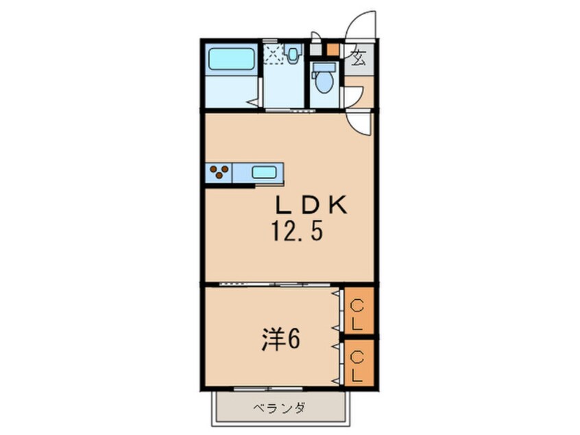間取図 ＭＯＯＮ赤坂Ａ棟