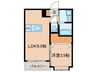 仮）ティアナ 1LDKの間取り