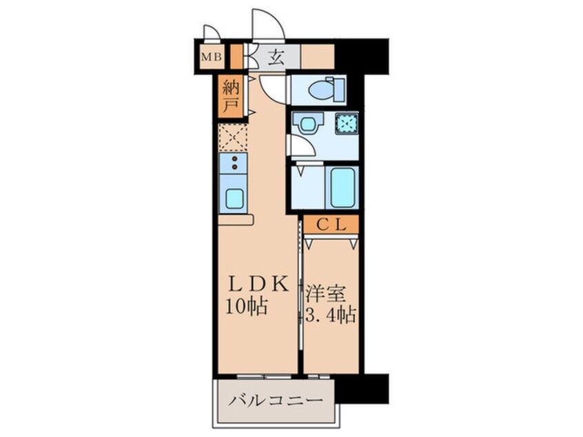 間取図 ザ・レジデンス黒崎駅南