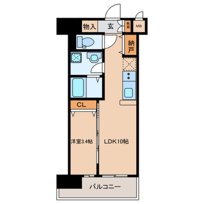 間取図 ザ・レジデンス黒崎駅南