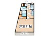 ＷＩＮ二日市 1Kの間取り