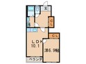 メゾンシャンデレザンの間取図