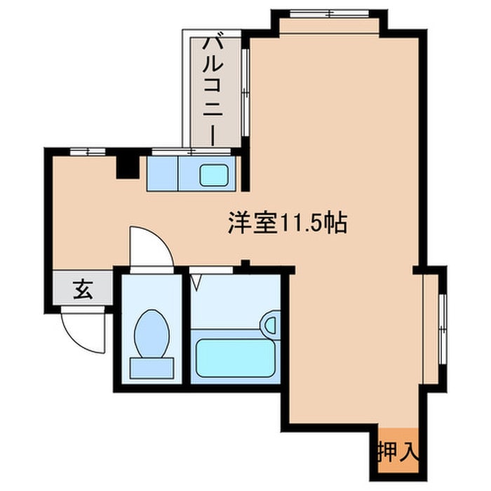 間取り図 ピア鳥飼Ⅱ