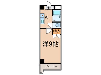 間取図 ＫＭマンション八幡駅前Ⅱ