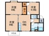 プラド－ル川口Ａ棟 3DKの間取り