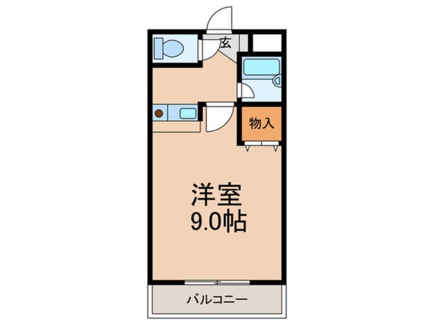 間取図 原町ハイツⅢ