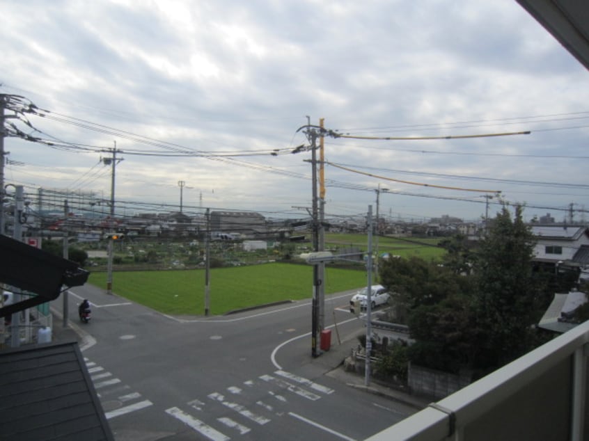 室内からの展望 原町ハイツⅢ