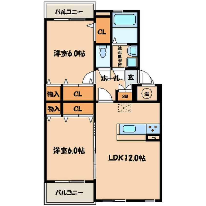 間取図 キャロットＪ