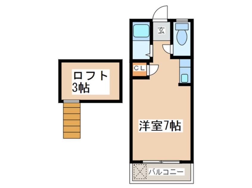 間取図 ペトル太宰府