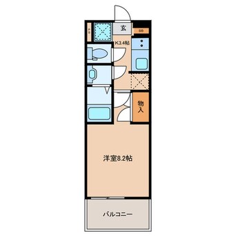 間取図 シーサイド・ラ・フィーネ