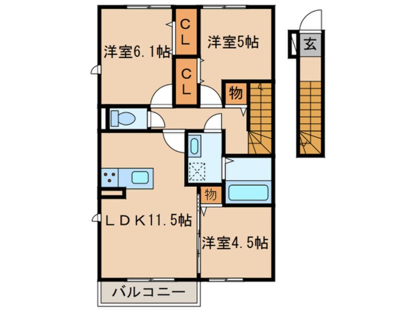 間取図 フォレスト三ヶ森