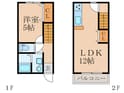 コモドハイム壱番館の間取図