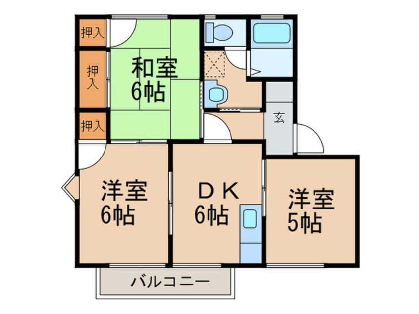 間取図 メゾン・ド・シュヴァル