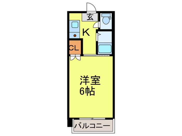 間取り図 ホワイトキャッスル大橋壱番館
