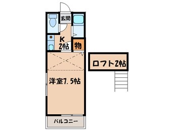 間取図 Ｉｔｓ雑餉隈Ⅲ