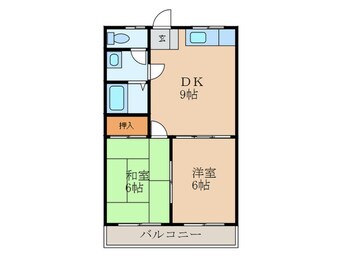 間取図 クレオコーポ