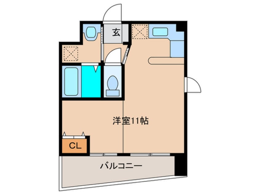 間取図 ラヴェ－ル赤坂