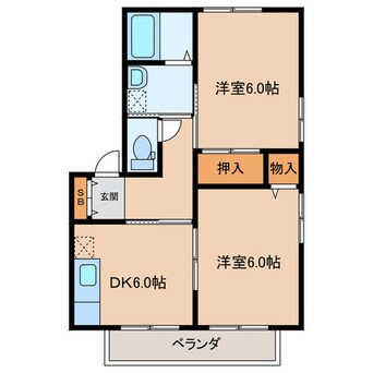 間取図 ピーチハウス