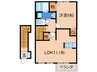 プロムナ－ド長津 1LDKの間取り
