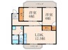 志井ﾏﾝｼｮﾝ 2LDKの間取り