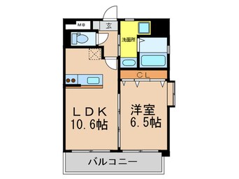 間取図 ル・プランタン博多
