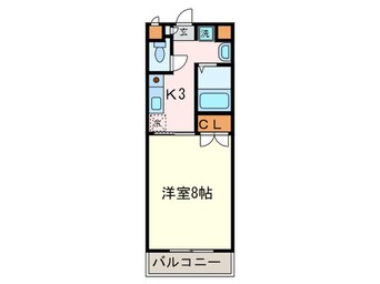 間取図 マルワノ－ブルエイト