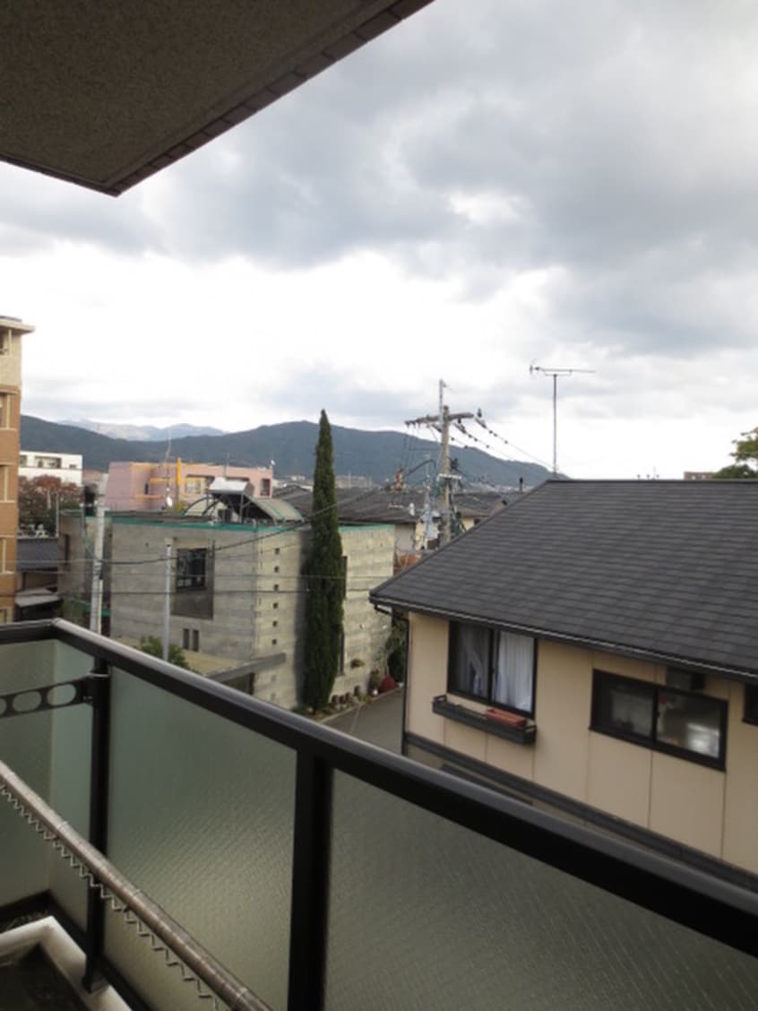 室内からの展望 Ｏ２