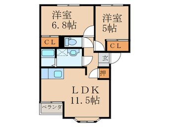 間取図 クリンピア