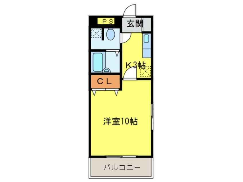 間取図 パークマンション諏訪