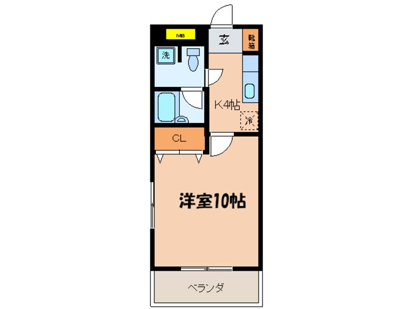 間取図 パークマンション諏訪