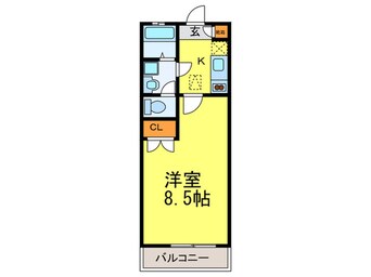 間取図 リブレア清水Ａ