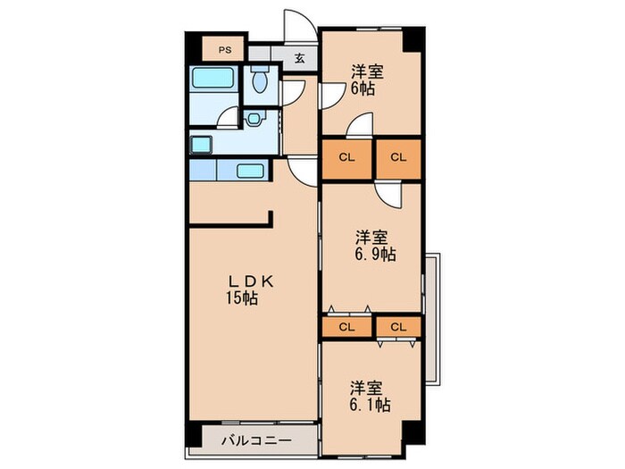 間取り図 ＱＭ壱番館