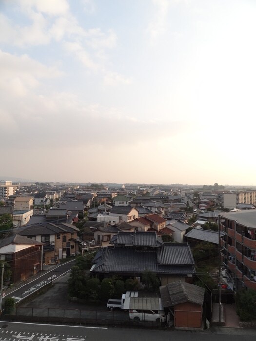 室内からの展望 ＱＭ壱番館