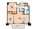 MODERNPALAZZO博多ﾃﾞｭｵｸﾞﾗﾝﾃﾞEasの間取図