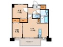 MODERNPALAZZO博多ﾃﾞｭｵｸﾞﾗﾝﾃﾞEasの間取図