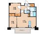 MODERNPALAZZO博多ﾃﾞｭｵｸﾞﾗﾝﾃﾞEas 2LDKの間取り