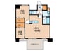 MODERNPALAZZO博多ﾃﾞｭｵｸﾞﾗﾝﾃﾞWes 2LDKの間取り