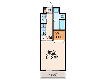 間取図 サージュ陣原