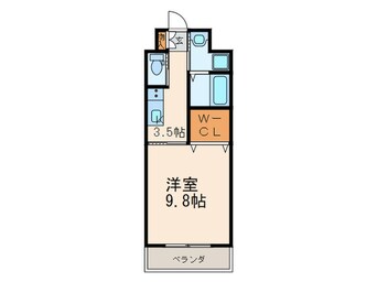 間取図 サージュ陣原