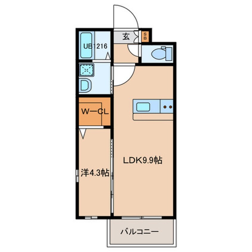 間取図 Ａ－ＭＥＮＴ３８５