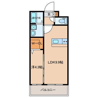 間取図 Ａ－ＭＥＮＴ３８５