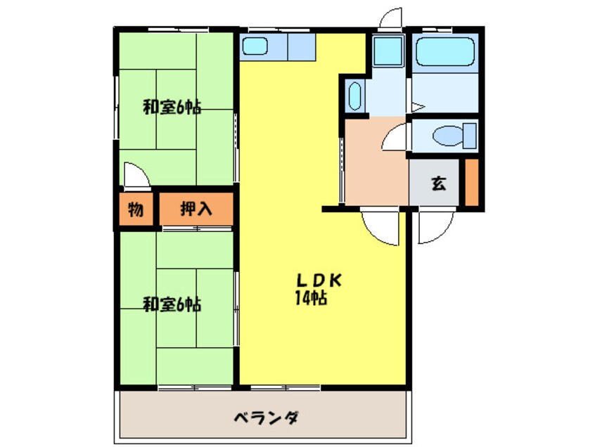 間取図 エムハウス